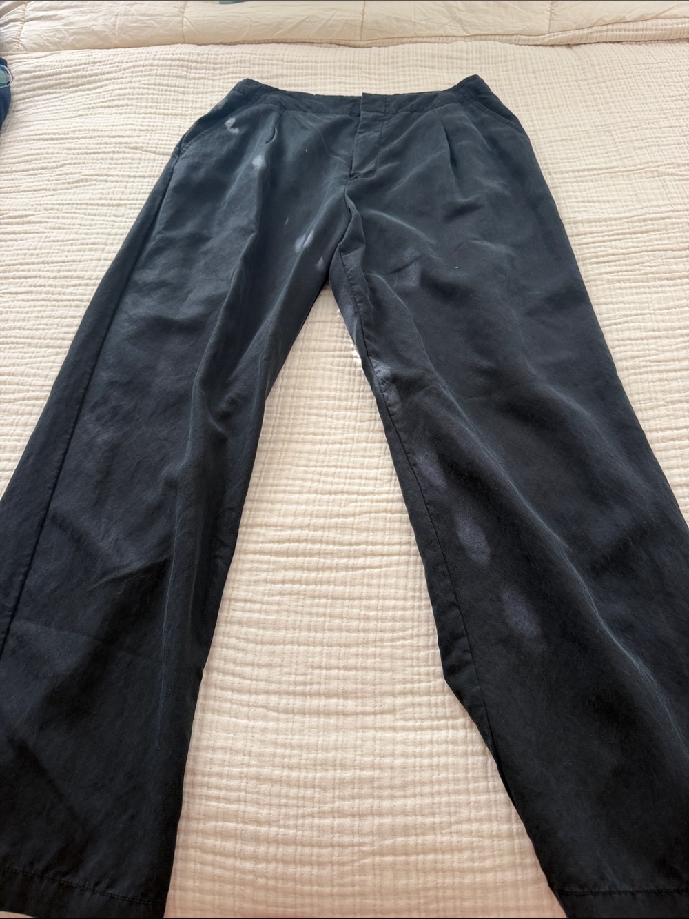 GAP Black Wide-Leg Pants
